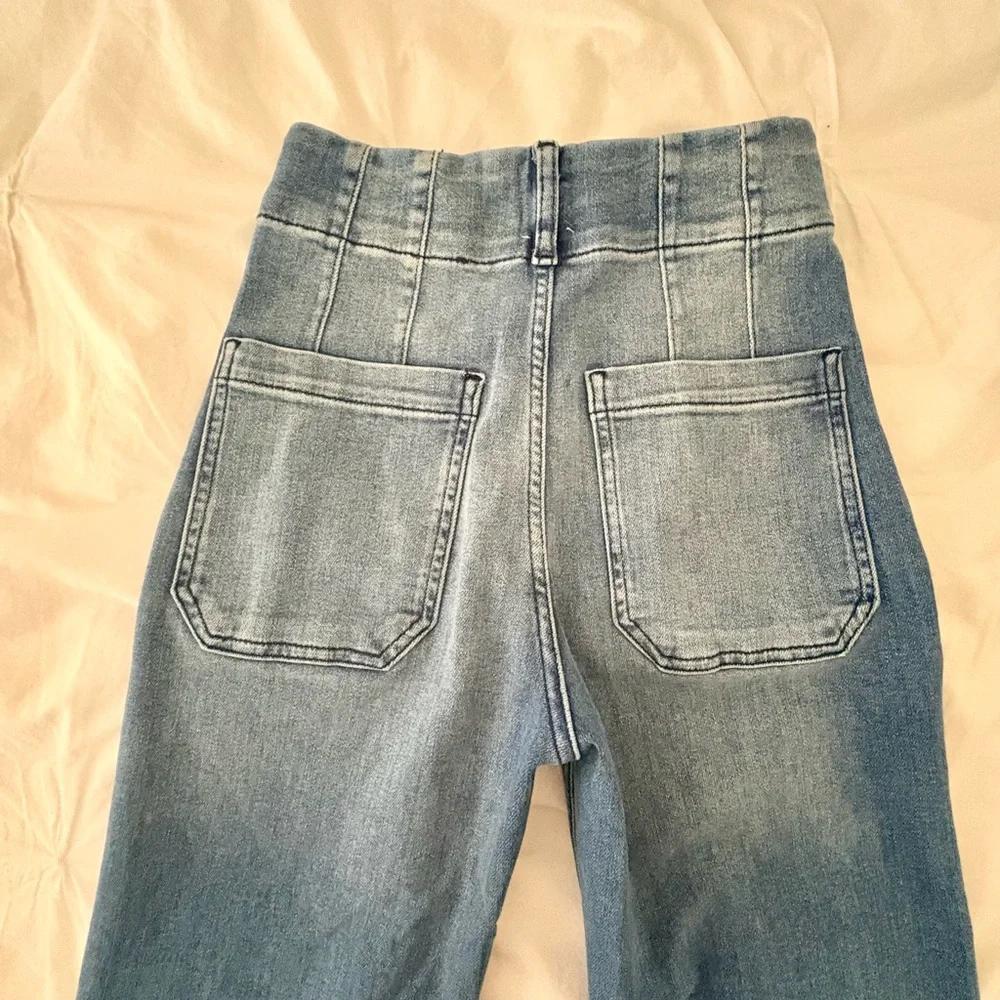 Anthropologie Colette Cropped High Rise wide leg by maeve -23P only worn once! - Picture 11 of 12